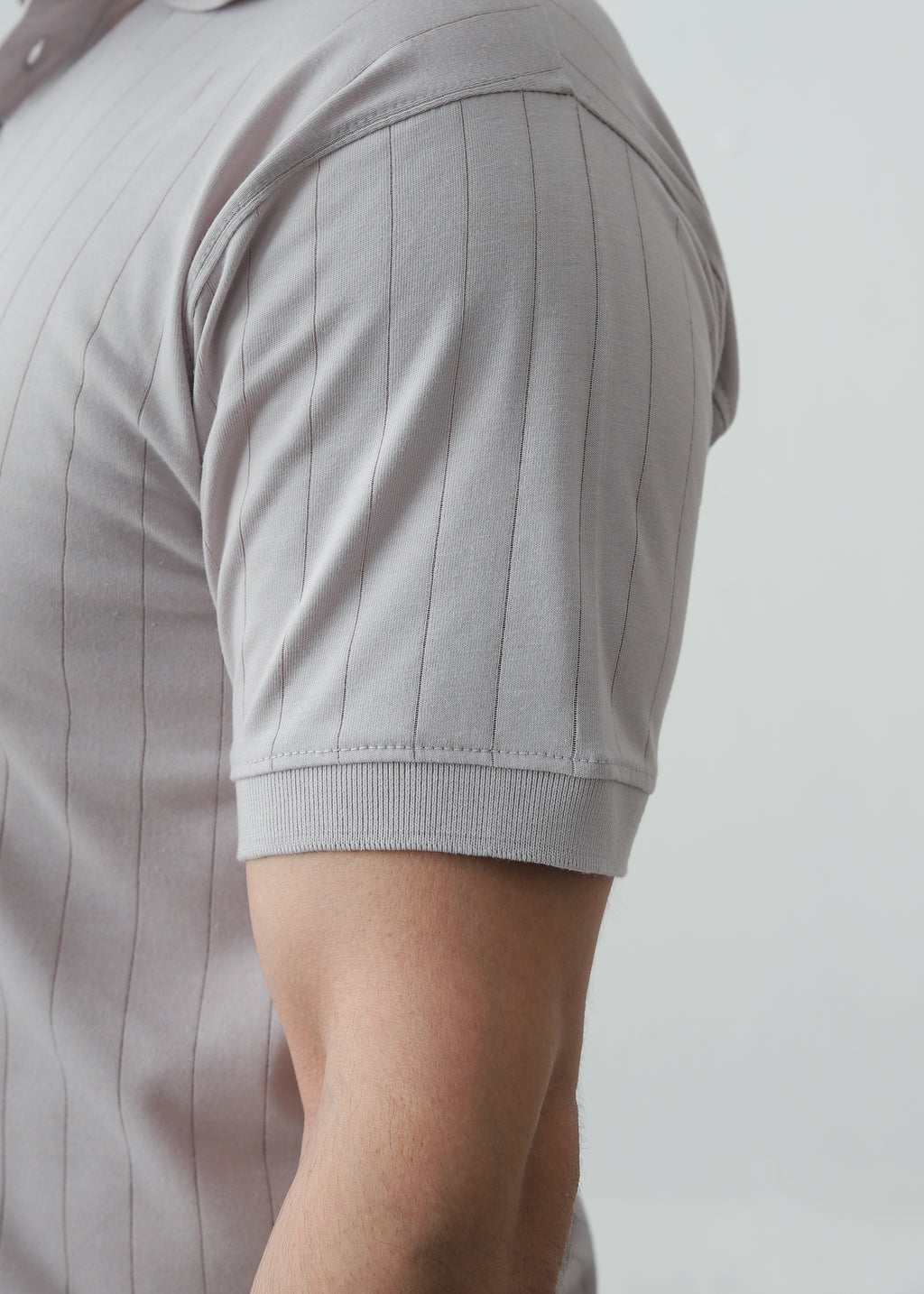 Pack of 3 – Forest Green and Ash Grey Polos with Black Pleated Trouser