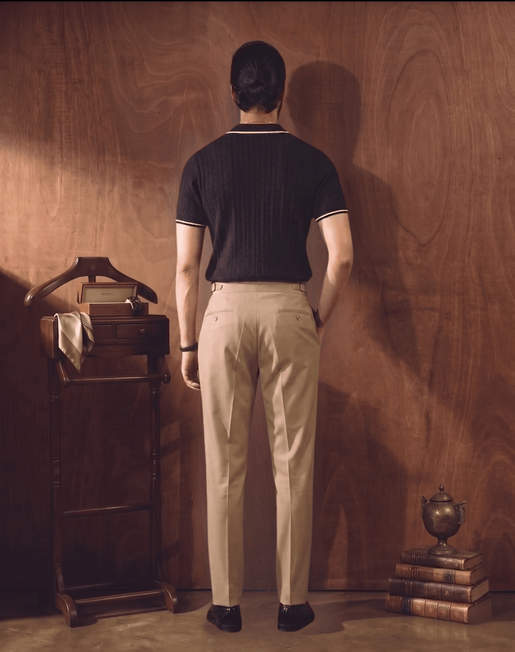 Monaco Cable Knit and Contast Polo Combo - Zenetti
