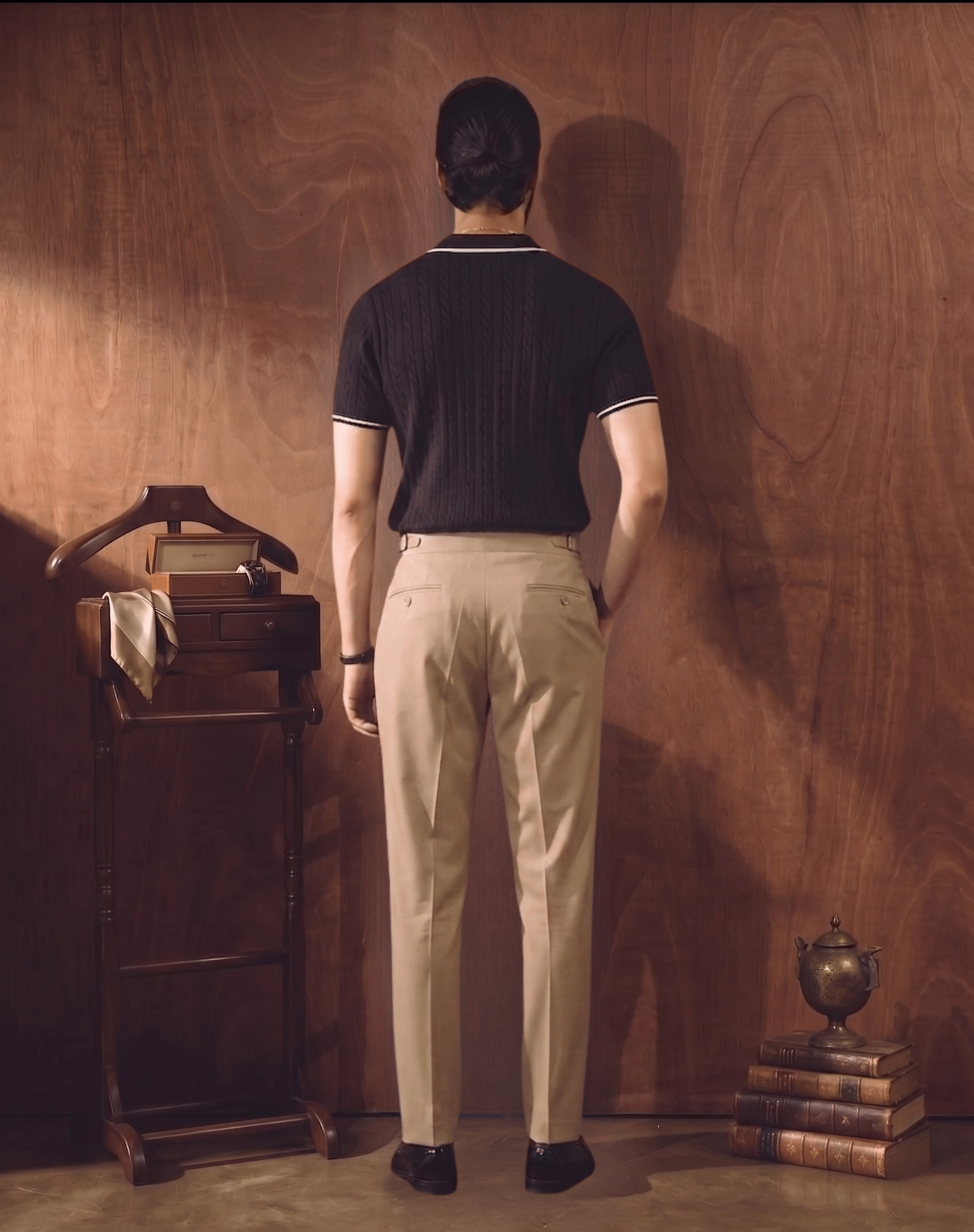 Monaco Cable Knit and Contast Polo Combo - Zenetti