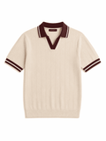 Monaco Contrast Polo - Creme - Zenetti