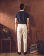 Monaco Contrast Polo - Navy - Zenetti