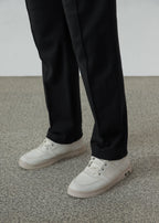 Pleated Trouser Relaxed Fit - Black - Zenetti